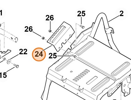 Blacha zapadkowa 6140 703 9511