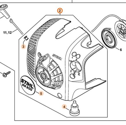 Obudowa wentylatora 4241 080 1803