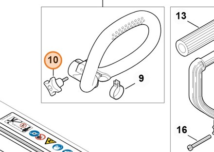 Śruba skrzydełkowa 4144 710 9300