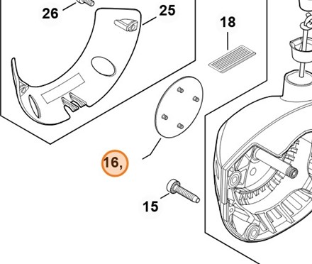 Tabliczka z typem urządzenia FS 460 C 4147 967 1545