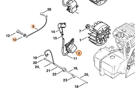 Moduł zapłonowy 0000 400 1306