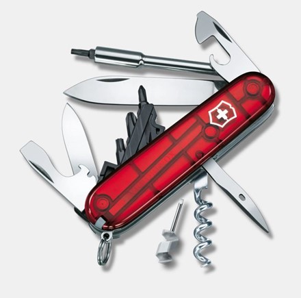 Scyzoryk Cyber Tool S Victorinox Czerwony