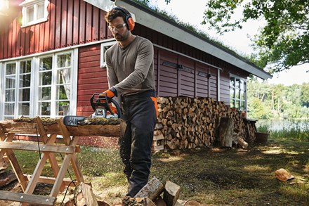 STIHL MS 212 + 2 łańcuchy RS + prowadnik 2 w 1