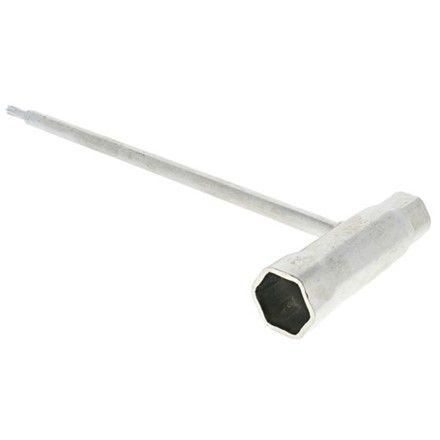  Stalowy klucz kombi Torx 13 mm i 19 mm do świec zapłonowych i tarcz przecinarek spalinowych Stihl