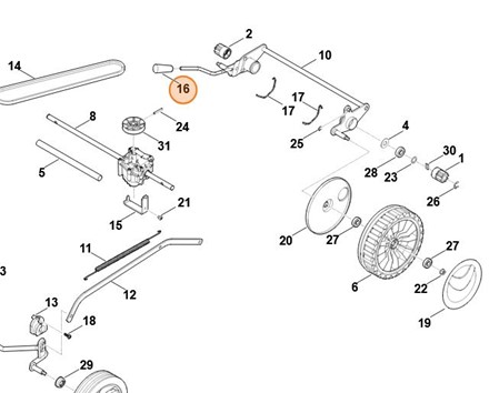  Element uchwytu 6350 706 6800