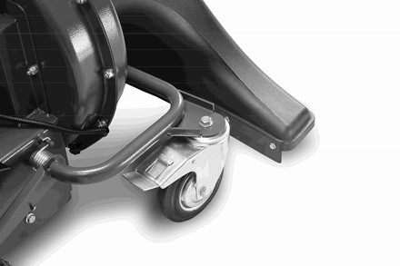  Samobieżny odkurzacz spalinowy Weibang WBLV506C o dużej wydajności z ogromnym koszem 240 litrów