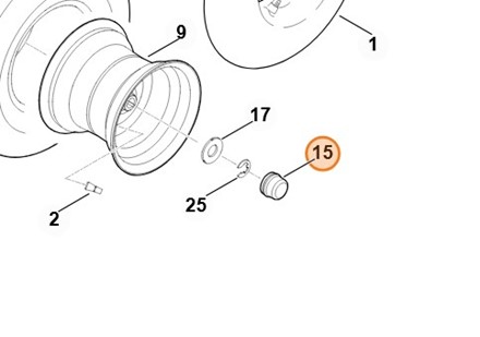 Kołpak 6170 708 7420