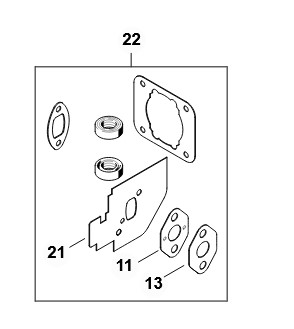 Zestaw uszczelek 4228 007 1050