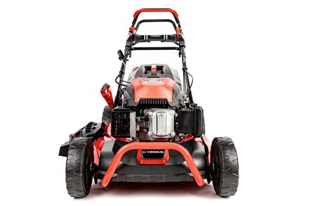 Kosiarka spalinowa z napędem CEDRUS KS53SV-E z elektrycznym rozruchem e-start i stalową obudową 53 cm