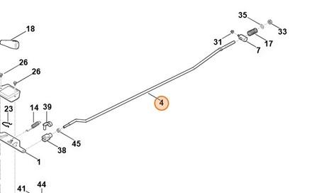 Drążek 6140 703 1710