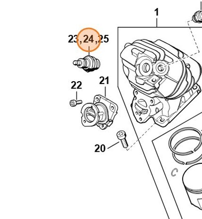 Świeca zapłonowa Bosch WSR 6 F 1110 400 7005