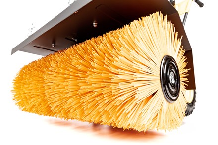 Szeroka zamiatarka spalinowa Cedrus ZM04 80cm z silnikiem Loncin i regulowaną szczotką roboczą