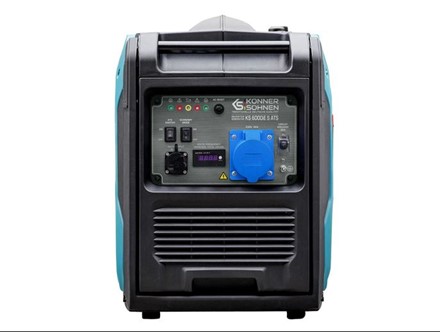 generator inwerterowy KS 6000iE S ATS  agregat prądotwórczy z ATS  cichy generator prądu  agregat prądotwórczy 5 kW  generator prądotwórczy do domu  b