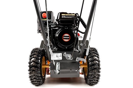 Wielofunkcyjna zamiatarka spalinowa Cedrus ZM02 z regulowaną szczotką i silnikiem Loncin