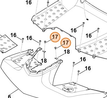 Śruba sześciokątna M6x10 9018 318 1250