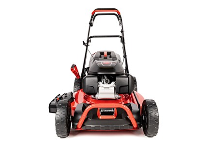  Kosiarka spalinowa z napędem CEDRUS KS56S-H z silnikiem Honda GCV200, stalową obudową 56 cm i koszem 65 litrów