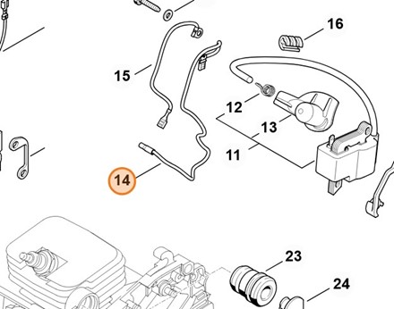 Przewód zwieracza 1130 440 1102