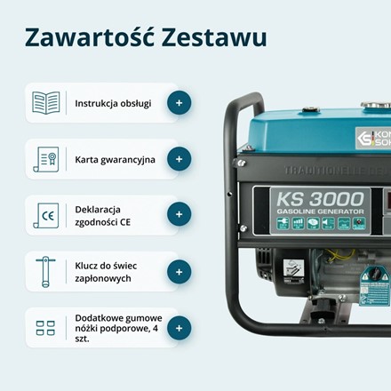 Agregat prądotwórczy KS 3000