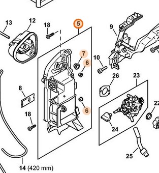 Obudowa filtra 4283 140 2800