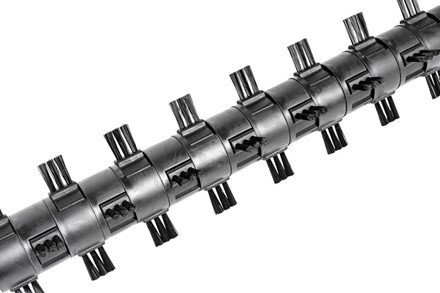 Profesjonalny odkurzacz spalinowy do liści Cedrus LV58S 4w1 z napędem i dużym workiem na odpady