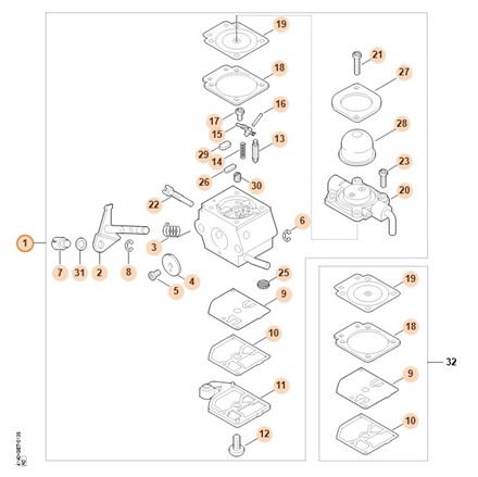 Gaźnik C1Q-S58B 4140 120 0610