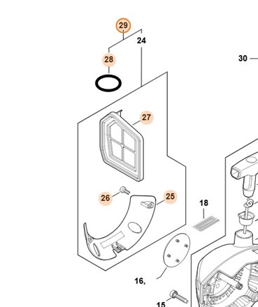 Zestaw płyty osłonowej 4147 007 1001