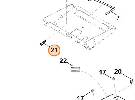 Śruba sześciokątna M8x40 9008 318 1900