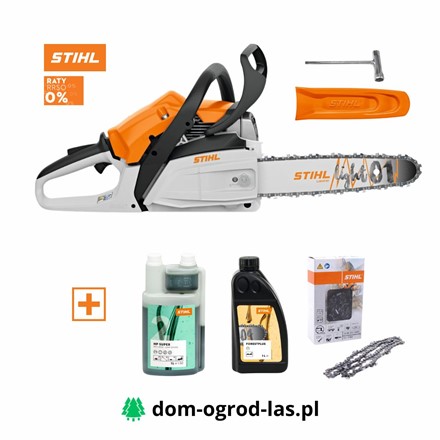 STIHL MS 172 + komplet olejów + łańcuch