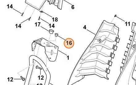 Tulejka z kołnierzem 9533 003 9223