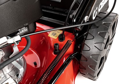 Kosiarka spalinowa z napędem CEDRUS KS51S-H z silnikiem Honda GCV200, stalową obudową 51 cm i koszem 65 litrów