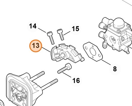 Element napinający 4140 182 7601