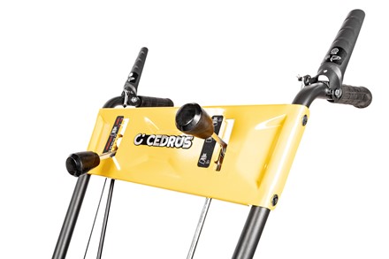 Szeroka zamiatarka spalinowa Cedrus ZM04 80cm z silnikiem Loncin i regulowaną szczotką roboczą