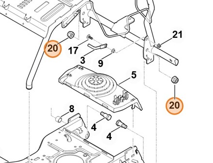 Nakrętka sześciokątna M14 9212 260 1500