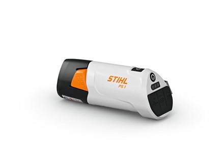 Mobilna stacja zasilania STIHL PS 1 to kompaktowy powerbank, ładowarka akumulatorów AS 2 i latarka LED w jednym