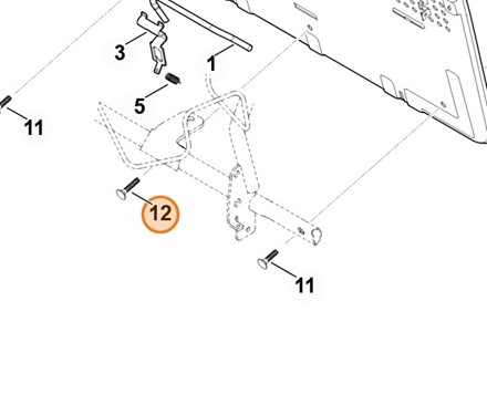 Śruba z łbem okrągłym M8x45 9027 068 1930
