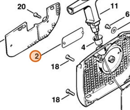 Znak firmowy STIHL 0000 967 2035