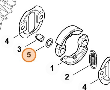 Podkładka dystansowa STIHL 16x10x0,5 mm 0000 958 1000 oryginalna część