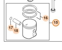 Tłok Ø 34 mm 4241 030 2001