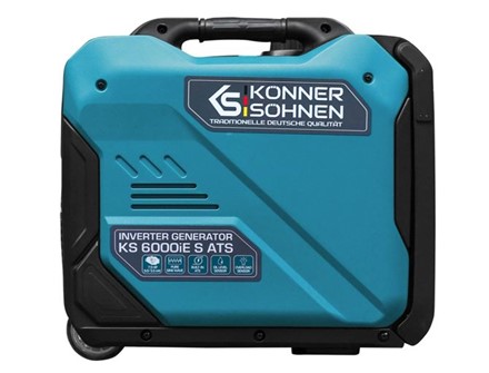 generator inwerterowy KS 6000iE S ATS  agregat prądotwórczy z ATS  cichy generator prądu  agregat prądotwórczy 5 kW  generator prądotwórczy do domu  b
