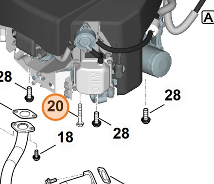 Oryginalna śruba montażowa Stihl OEM 9018 318 1951 do kosiarek samojezdnych i traktorów