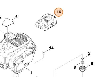  Ładowarka RM 545.0 VE B&S 0000 430 2501 