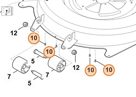 Śruba z łbem okrągłym M6x16 9027 068 1280