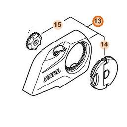 Pokrywa koła napędu łańcucha STIHL 1254 640 1701 do pilarek MSA 120 C-B i MSA 140 C-B – oryginalna część zamienna