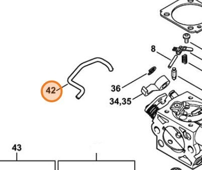 Cięgno sterowania układem rozruchowym 11431851903