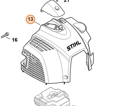 Pokrywa 4147 080 1601