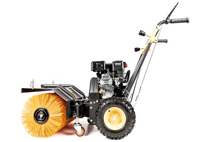 Wielofunkcyjna zamiatarka spalinowa Cedrus ZM02 z regulowaną szczotką i silnikiem Loncin