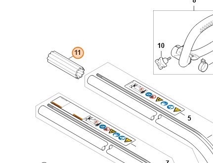 Tulejka 0000 711 2500