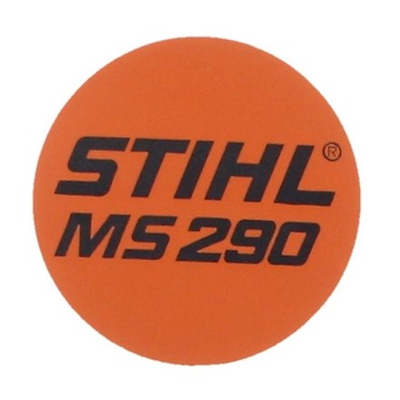 Tabliczka z typem urządzenia MS 290 1127 967 1501