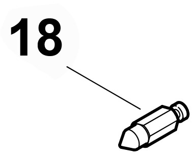 Iglica zaworu dopływowego Z000 018 Z000
