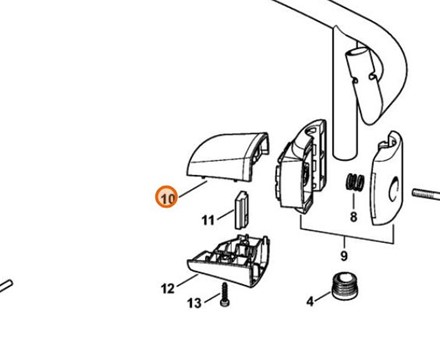 Okładzina zaciskowa 4282 791 0900